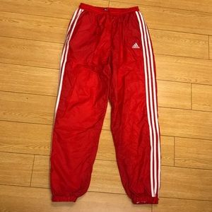 Adidas Red Track Pants! ✨